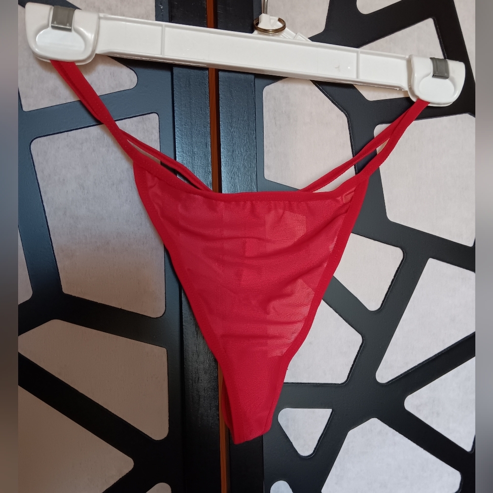 Daisy Fuentes - Babydoll & Thong Set - XL - Red NWOT - Picture 10 of 14
